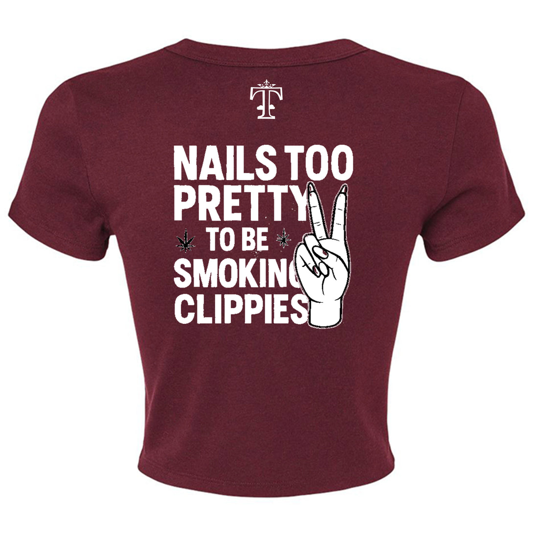 Solid Maroon Blend - 1010BE - BACK
